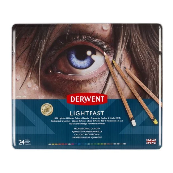 DERWENT LIGHTFAST 色鉛筆 72色缶入りプラス44本 DERWENT LIGHTFAST 色鉛筆 72色缶入りプラス44本